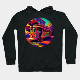 San Francisco Cable Car v3 (no text) Hoodie